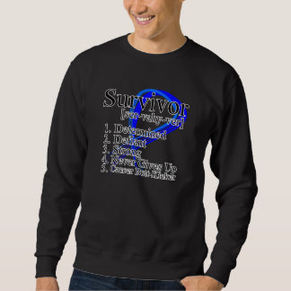 Sudadera Definición del superviviente - cáncer de colon