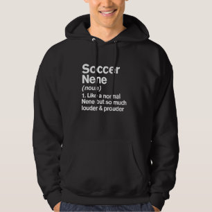 Sudadera Definición Divertida de Fútbol Nene Más Fuerte y O