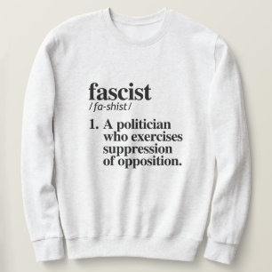 Sudadera Definición fascista