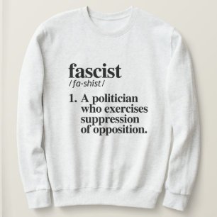 Sudadera Definición fascista