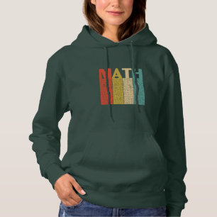 Sudadera Definición matemática vintage del profesor de mate