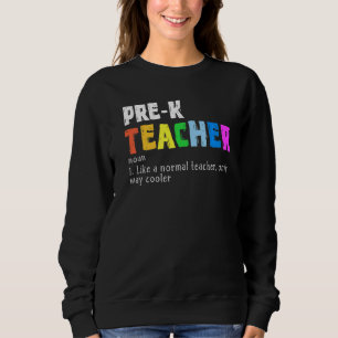 Sudadera Definición Para Que El Profesor De Preescolar Vuel