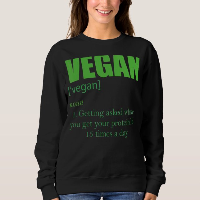 Sudadera Definición Vegetada Preguntando Dónde Te Llevas (Anverso)