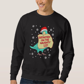 Sudadera Definitely On Naughty List Parrot I Turquoise Parr