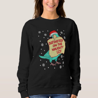 Sudadera Definitely On Naughty List Parrot I Turquoise Parr