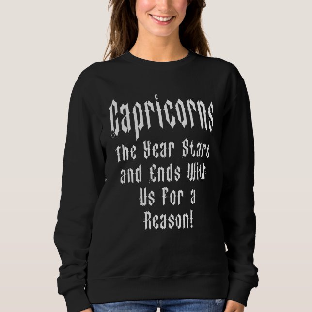 Sudadera Definition Capricorn Sarcastic Dad Women Men Astro (Anverso)