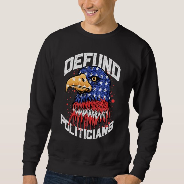 Sudadera Defunción de políticos (Anverso)