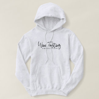 Sudadera Degustación de vino es mi hogar deportivo favorito