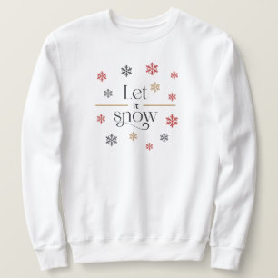 Sudadera Deja Que La Nieve Suela