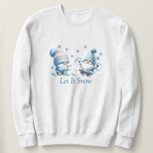 Sudadera Deja Que La Nieve Suela