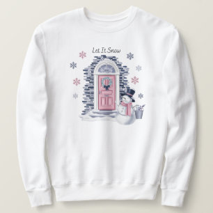 Sudadera Deja Que La Nieve Suela