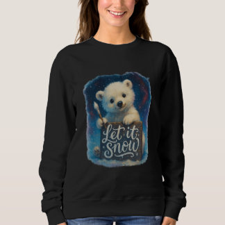 Sudadera Deja que nieve