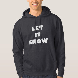 Sudadera DEJA QUE NIEVE textura de nieve esquí snowboard in