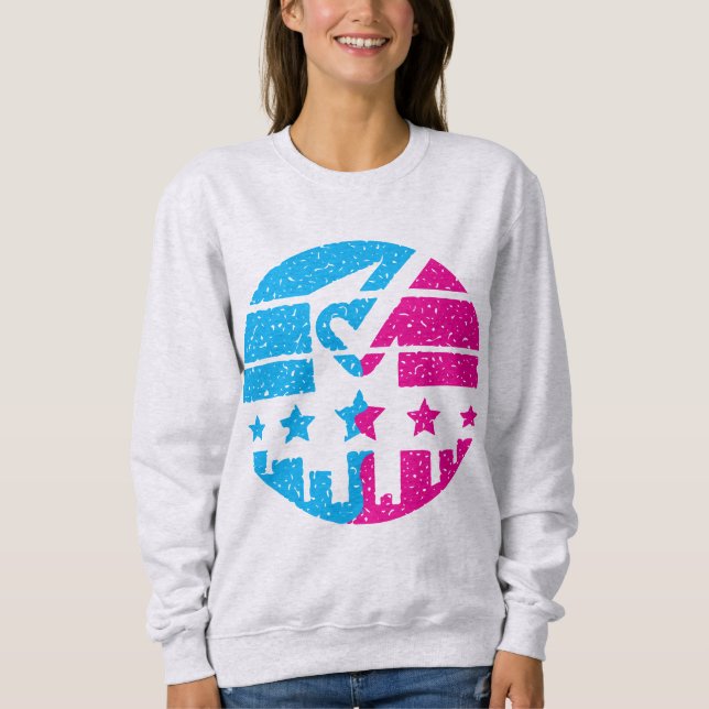 Sudadera Deja tu huella (Anverso)