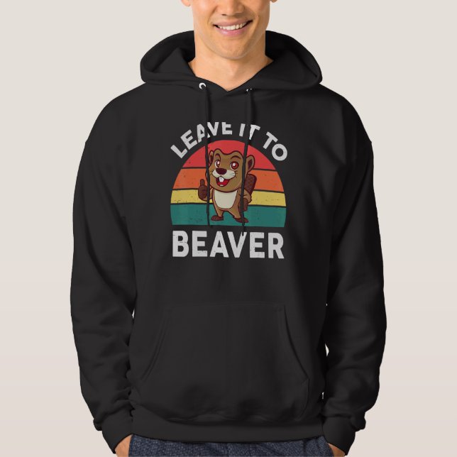 Sudadera Déjalo Dejar Que Se Dejen Los Roedores De Animales (Anverso)