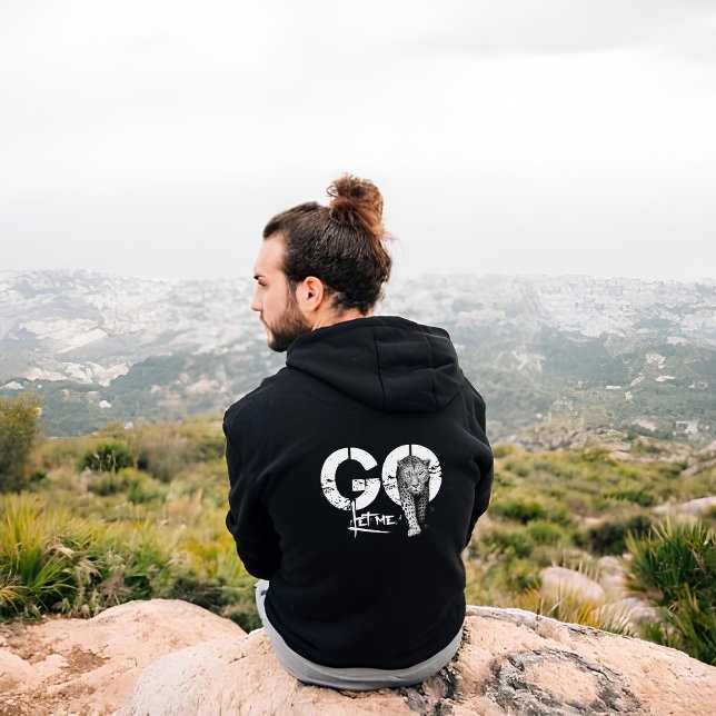 Sudadera Déjame ir a la camiseta negra Leopard (Subido por el creador)