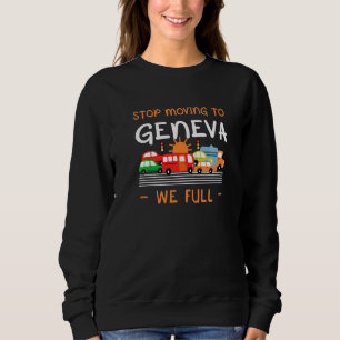 Sudadera Dejar De Ir A Ginebra Completo Humor Suiza Sw