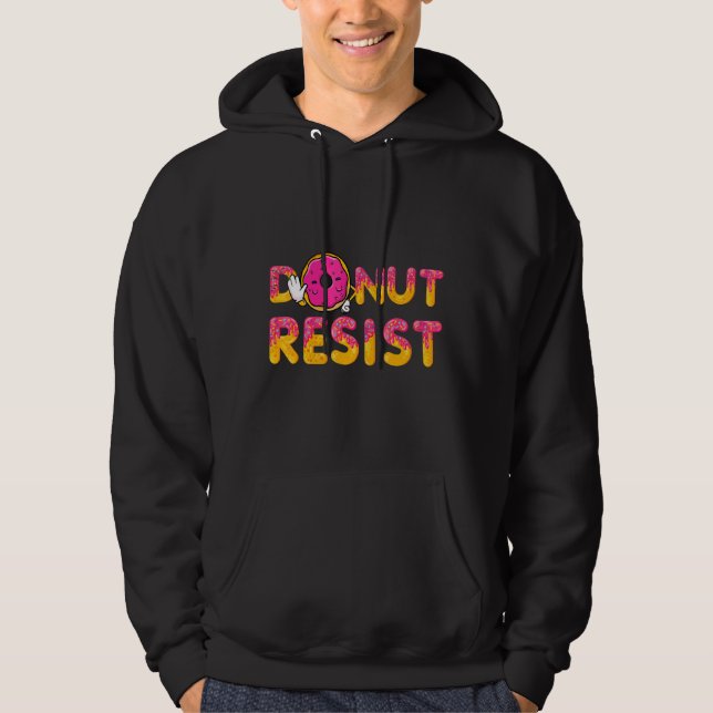 Sudadera Dejar de resistirse a la comida edulcorada (Anverso)