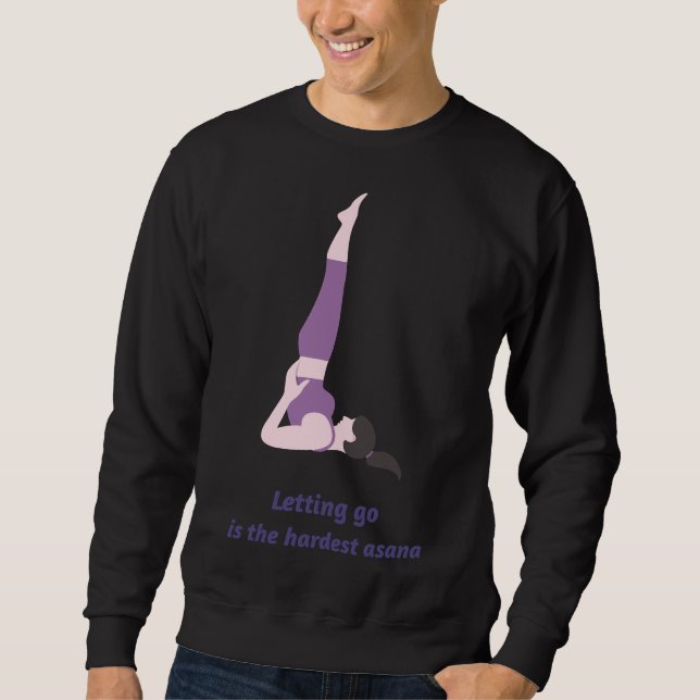 Sudadera Dejar ir al yoga (Anverso)