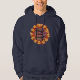 Sudadera Dejar ir puede ser hermoso