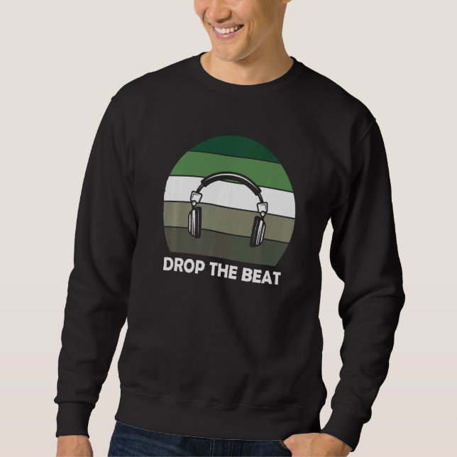 Sudadera Dejar La Música Beat (Anverso)