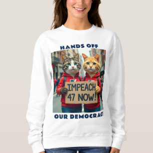 Sudadera Dejemos de lado nuestra democracia política