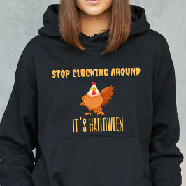 Sudadera Dejen de hacer piruetas, es la hoodie de Halloween