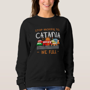Sudadera Dejen De Ir A Catania Completo Humor Italiano Cata