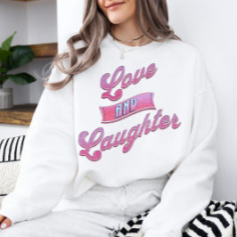 Sudadera del amor y la risa del día de San Valentí