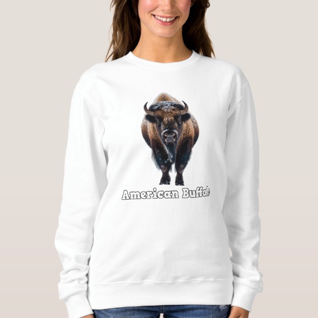 Sudadera del Búfalo Americano (Anverso)