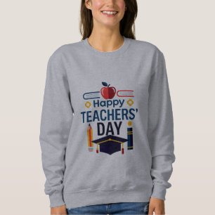 Sudadera del día del maestro feliz