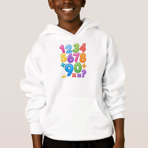 Sudadera del Día del Número Colorido para Niños y