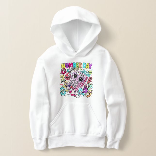 Sudadera del Día del Número para Niños | Ropa Esco (Distribución )