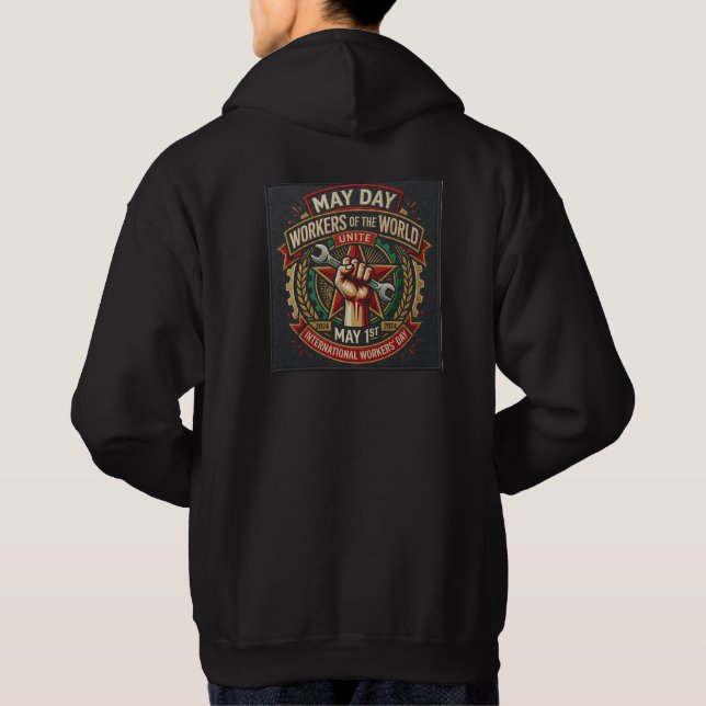 Sudadera del Día del Trabajo (Reverso)