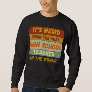 Sudadera Del estudiante al mejor profesor de secundaria