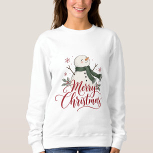 Sudadera del muñeco de nieve de Navidad