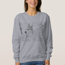 Sudadera del patrón Corgi