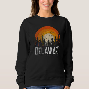 Sudadera Delaware Estilo Retro Vintage 70s 80s 90s Hogar
