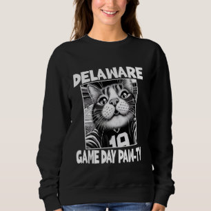 Sudadera Delaware Game Day Fiesta Funny Home State Delaware