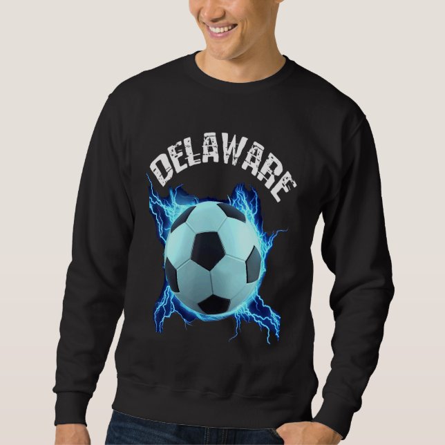 Sudadera Delaware Soccer Retro (Anverso)