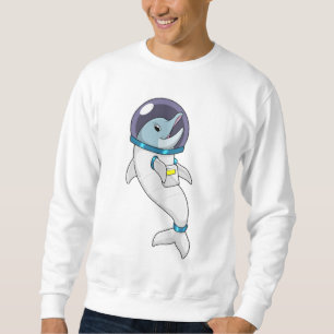 Sudadera Delfín como astronauta en disfraces