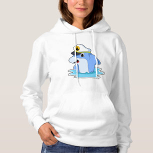 Sudadera Delfín como capitán con Gorra