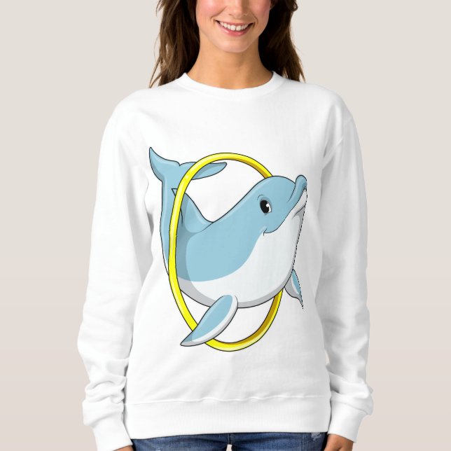 Sudadera Delfín con anillo (Anverso)
