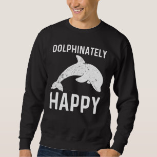 Sudadera Delfín Cool Para Hombres Mujeres Delfín Mular Anim