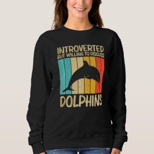 Sudadera Delfín Cool Para Hombres Mujeres Delfines Ballena 