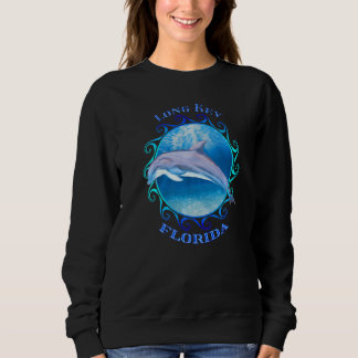 Sudadera Delfín de recuerdo de vacaciones de Long Key Flori