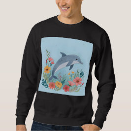 Sudadera Delfín floral