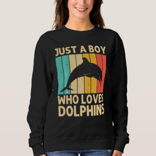 Sudadera Delfín Guay Para Niños Delfines Beluga Whale S