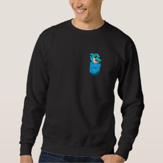Sudadera Delfín lindo en animales de Pocket Sea