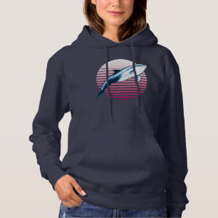 Sudadera Delfín retro estilo vintage